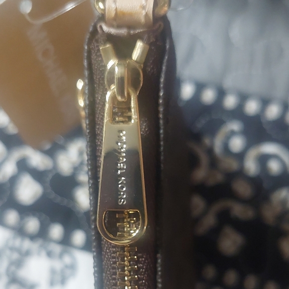 Michael Kors Brown Clutch with Gold Hardware - Picture 7 of 9